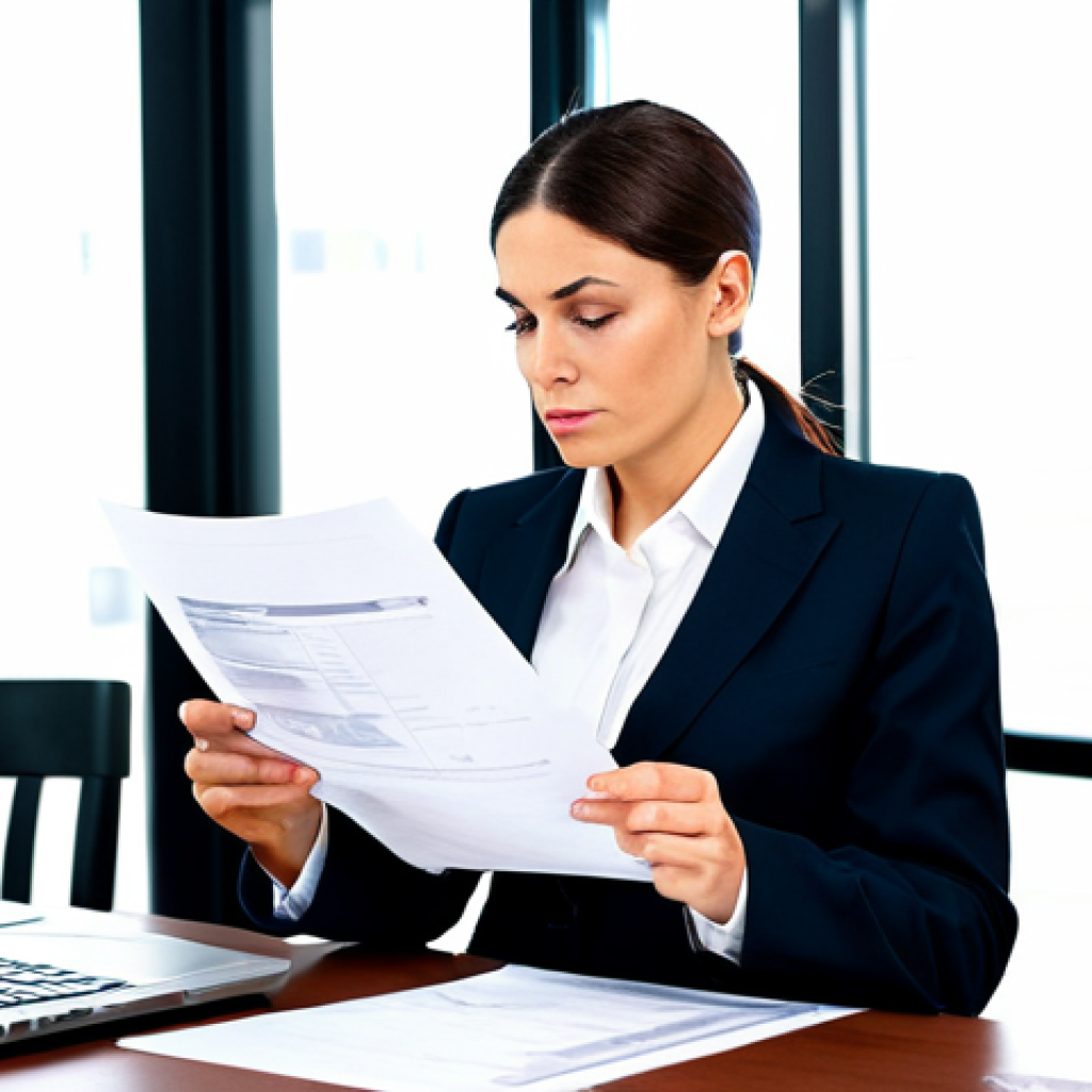 **

"A professional businesswoman, fully clothed in a modest business suit, reviewing a Bill of Lading at her desk. Modern office environment, laptop, organized paperwork. Safe for work, appropriate content, professional, perfect anatomy, natural proportions, high quality."

**